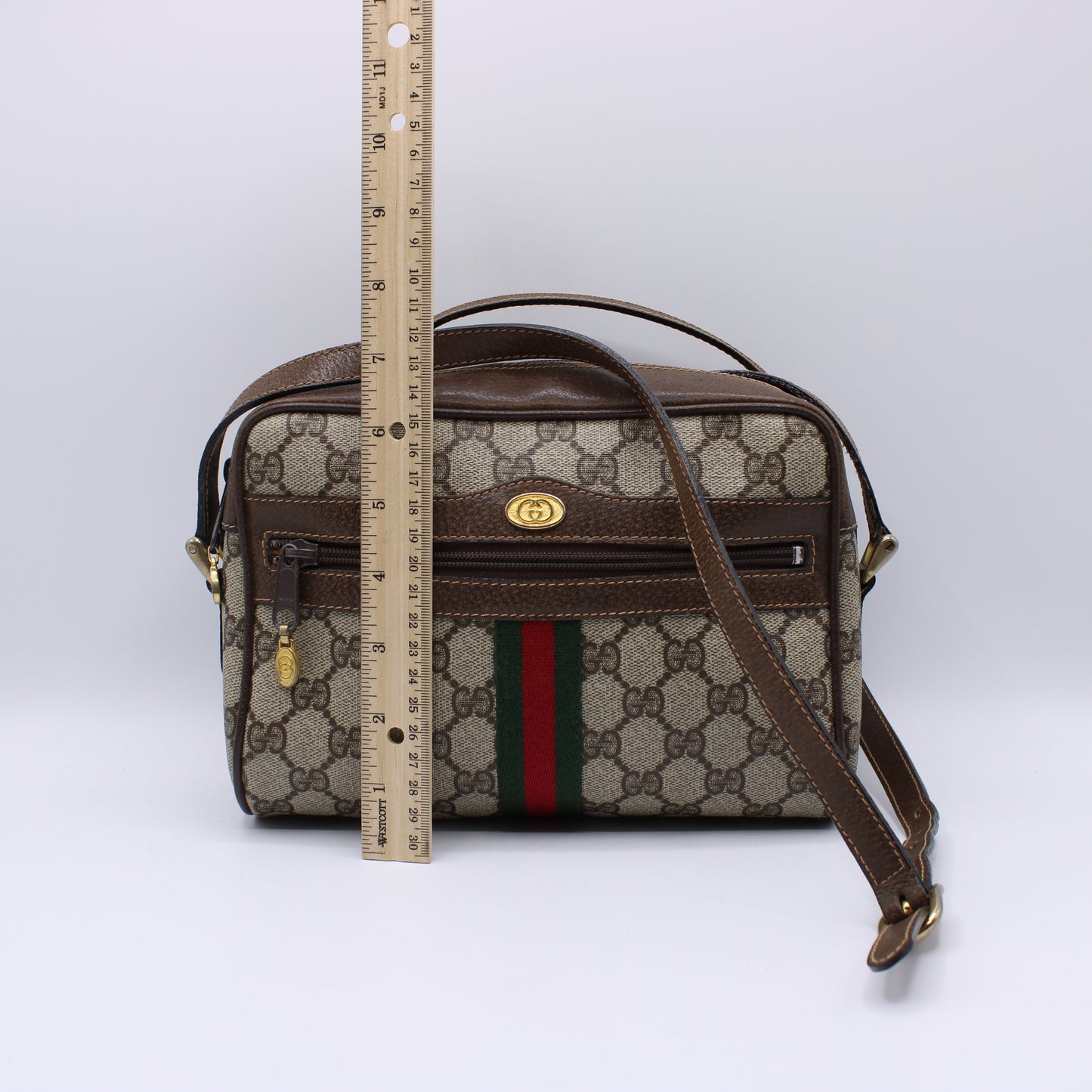 Gucci Ophidia GG Supreme Canvas Crossbody Bag Vintage