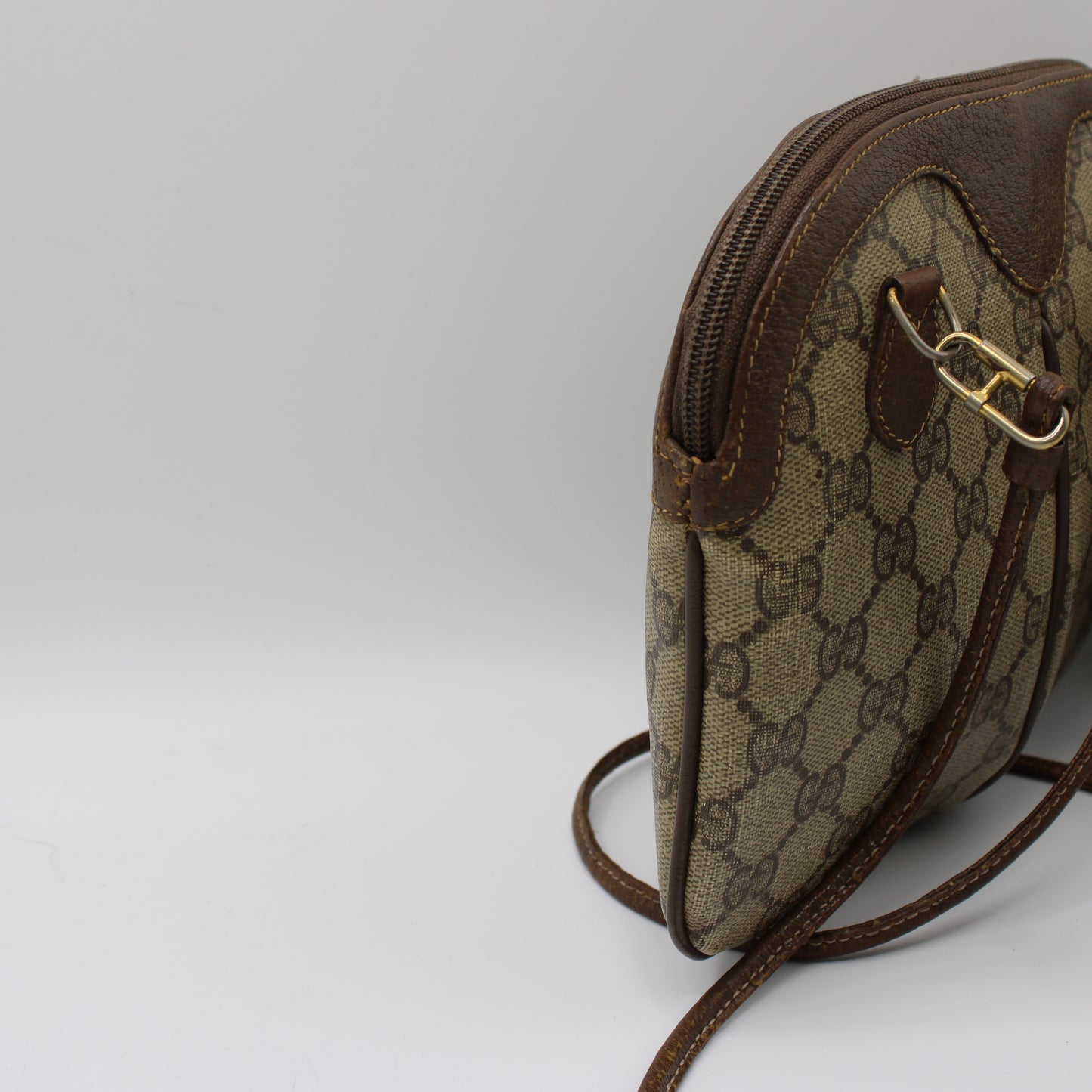 Gucci Ophidia Supreme GG Monogram Brown Crossbody Bag