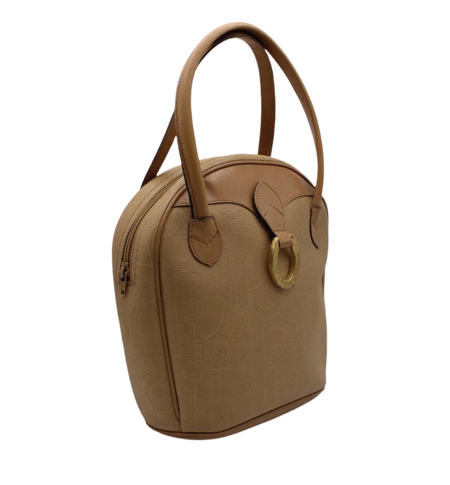 Christian Dior Tan Leather Diorissimo Tote Bag