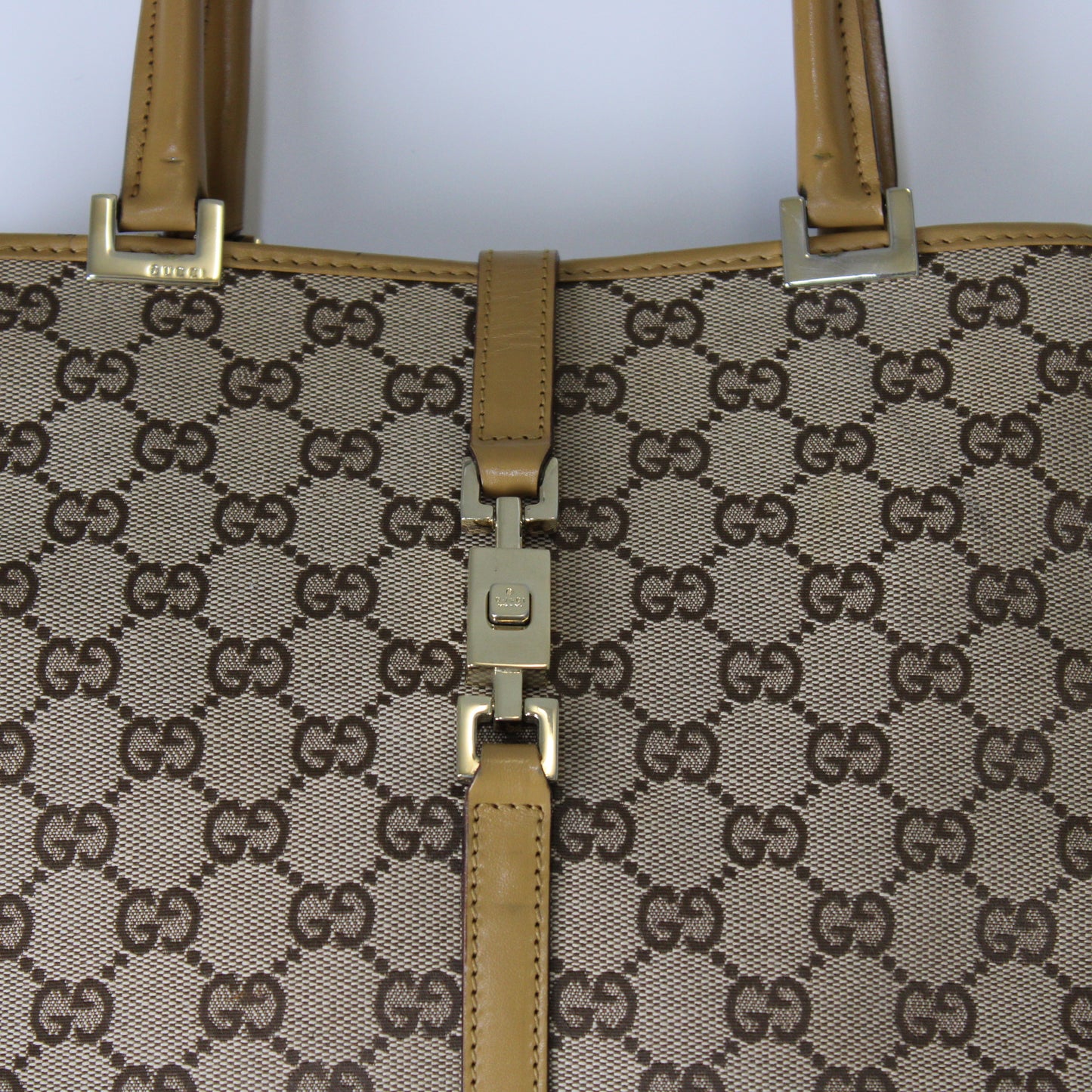 Gucci Beige Mini Jackie 1961 Tote Bag