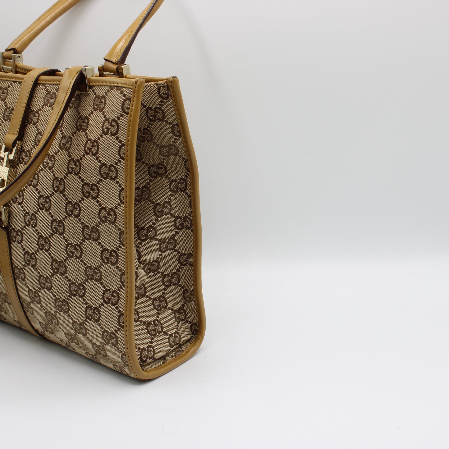 Gucci Beige Mini Jackie 1961 Tote Bag