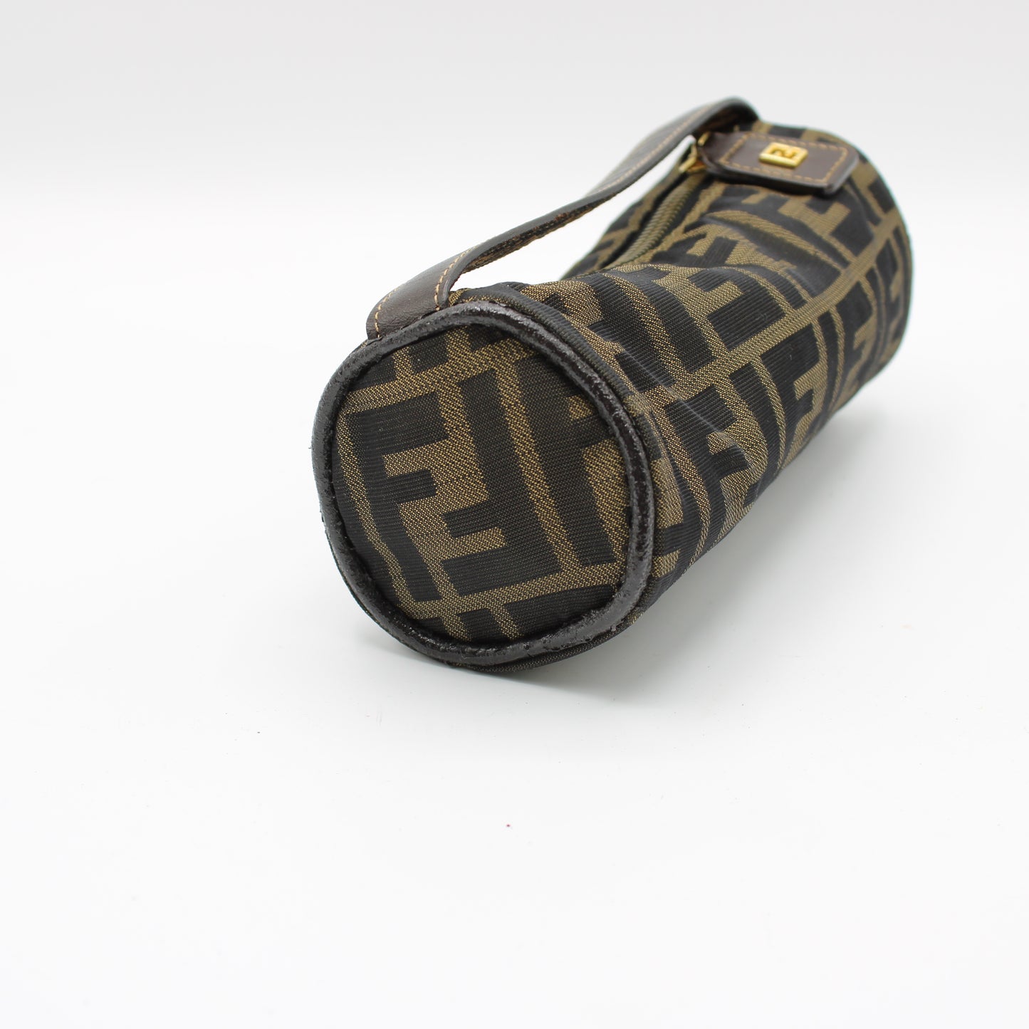 Fendi Brown Zucca FF Print Cylinder Mini Bag #2