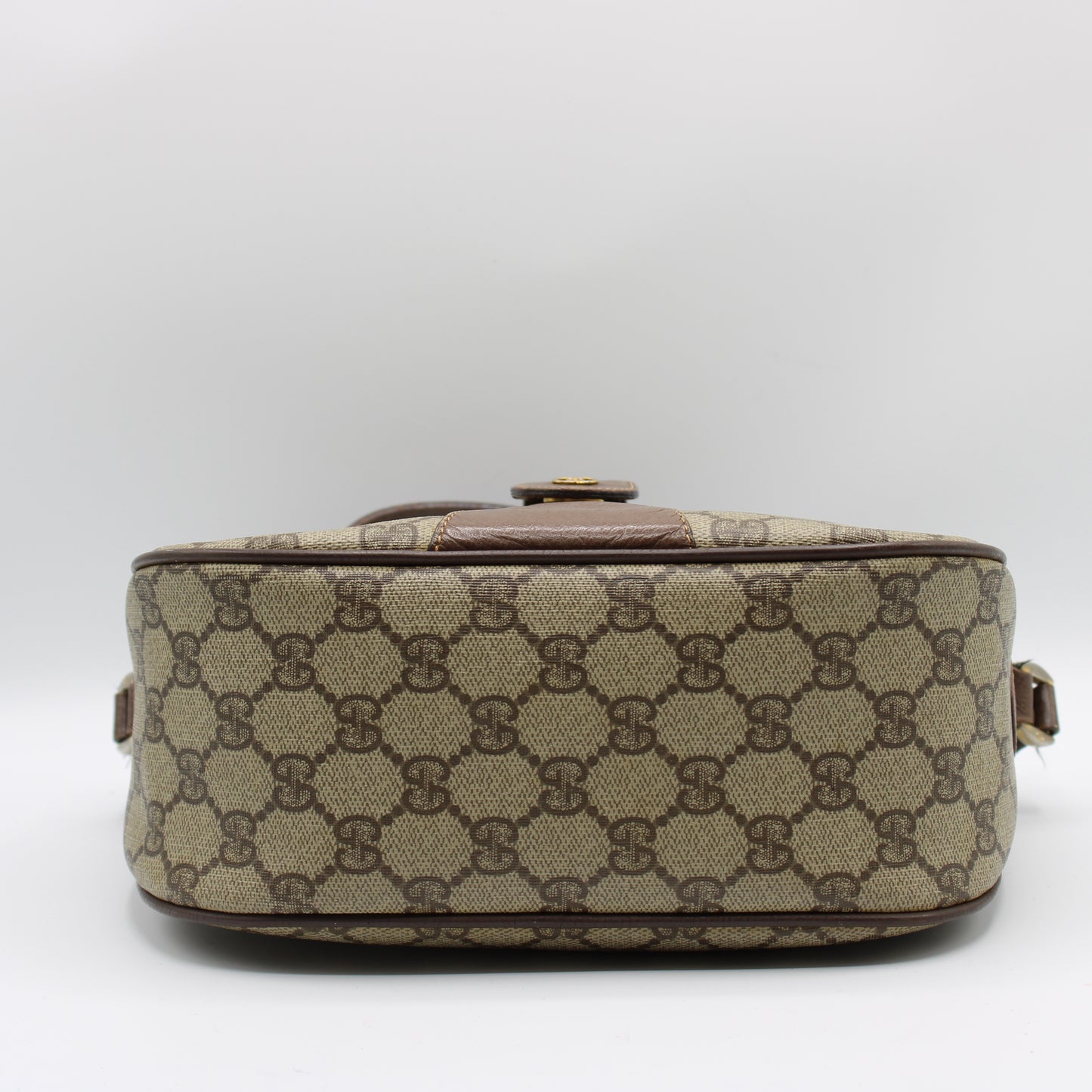 Gucci Brown GG Supreme Ophidia Crossbody Bag