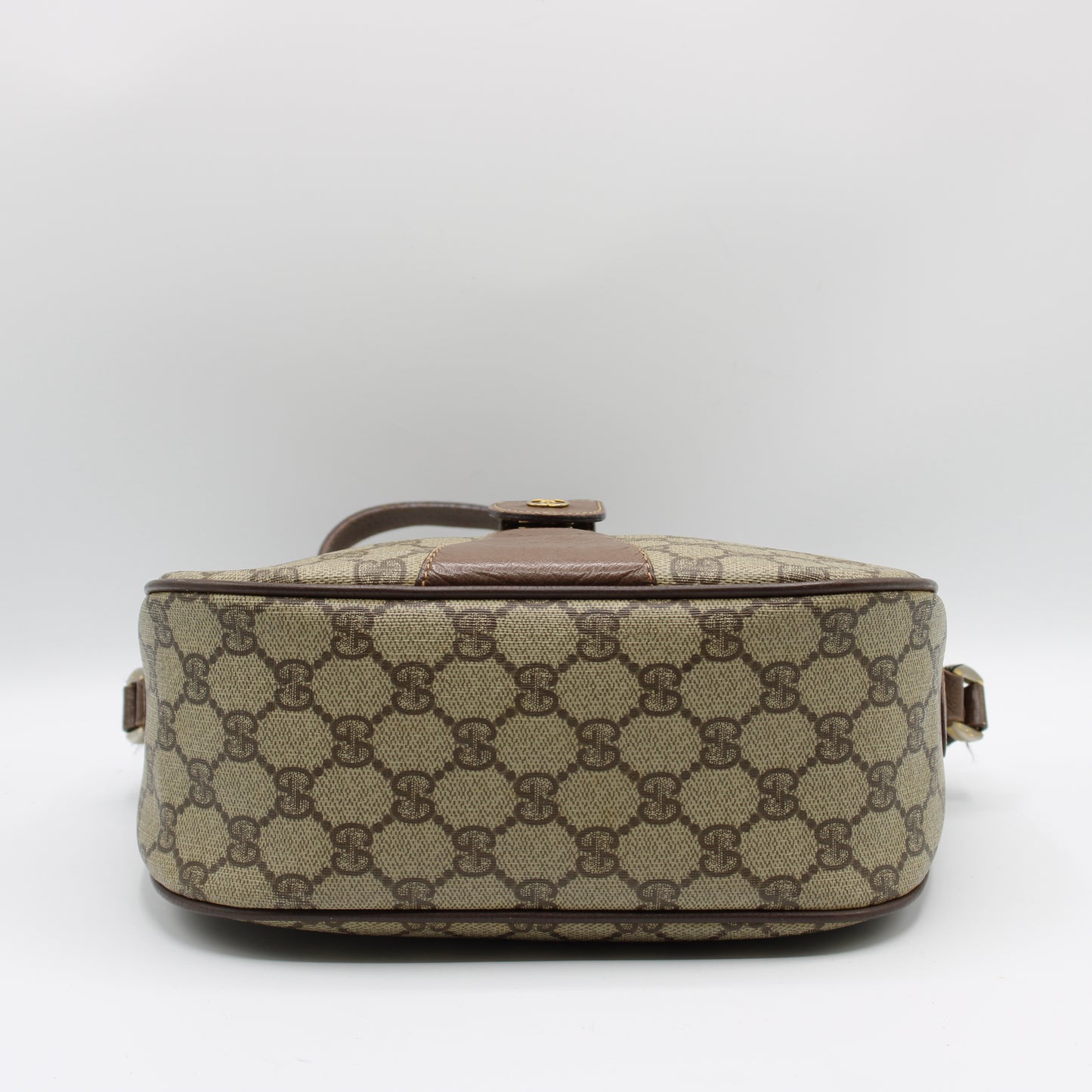 Gucci Brown GG Supreme Ophidia Crossbody Bag