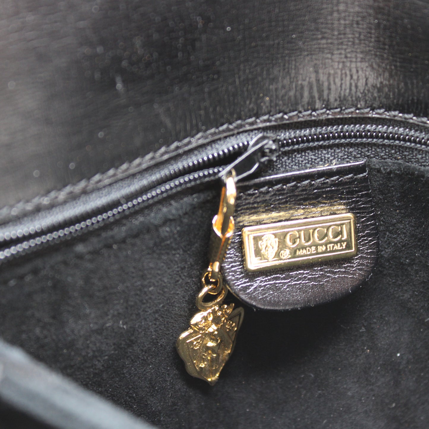 Gucci Black Leather Marmont Crossbody Bag