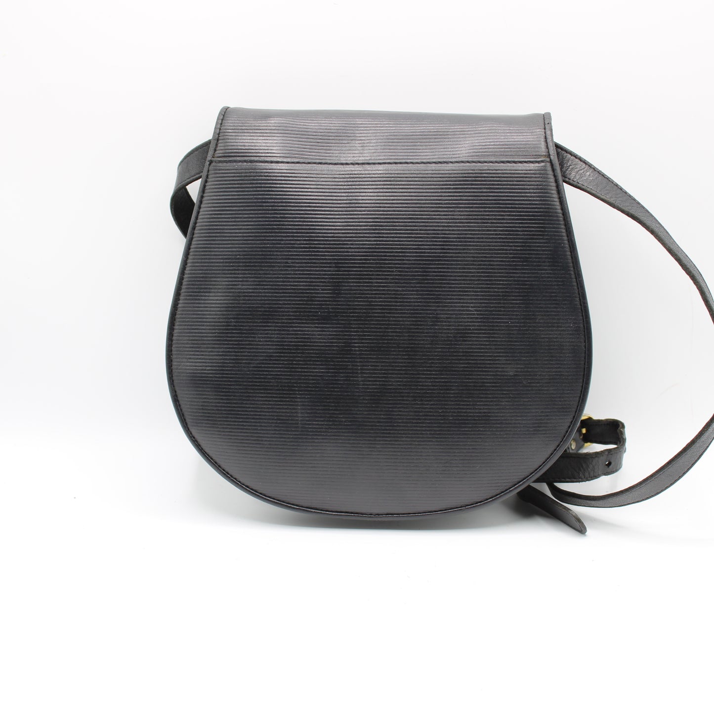 Yves Saint Laurent Black Leather Crossbody Flap Bag