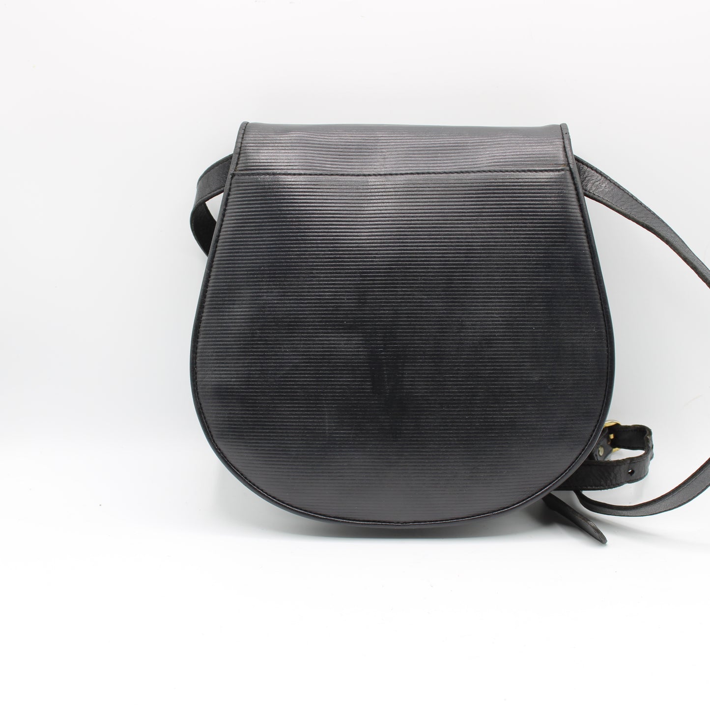 Yves Saint Laurent Black Leather Crossbody Flap Bag