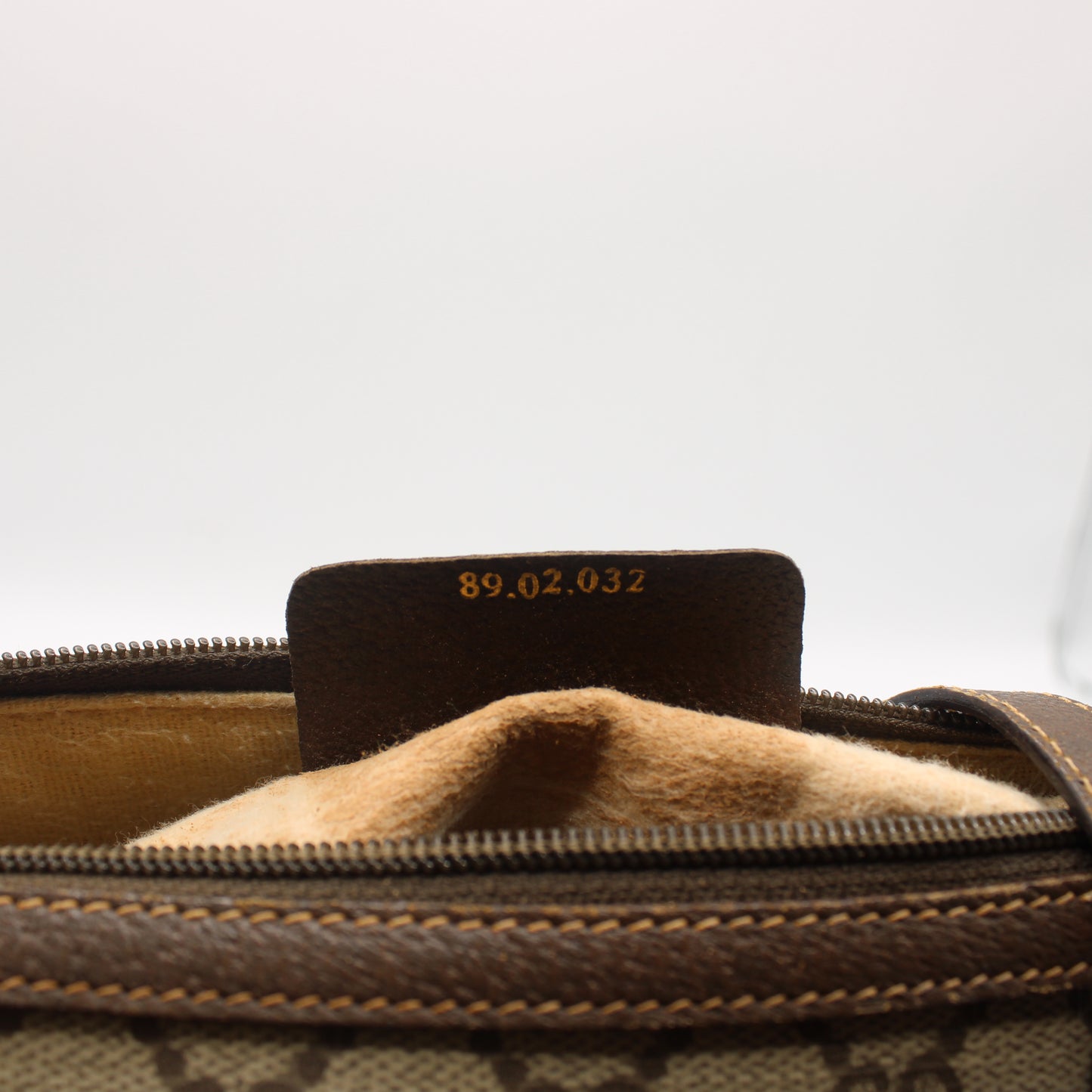 Gucci Brown Ophidia GG Supreme Canvas Leather Crossbody Bag
