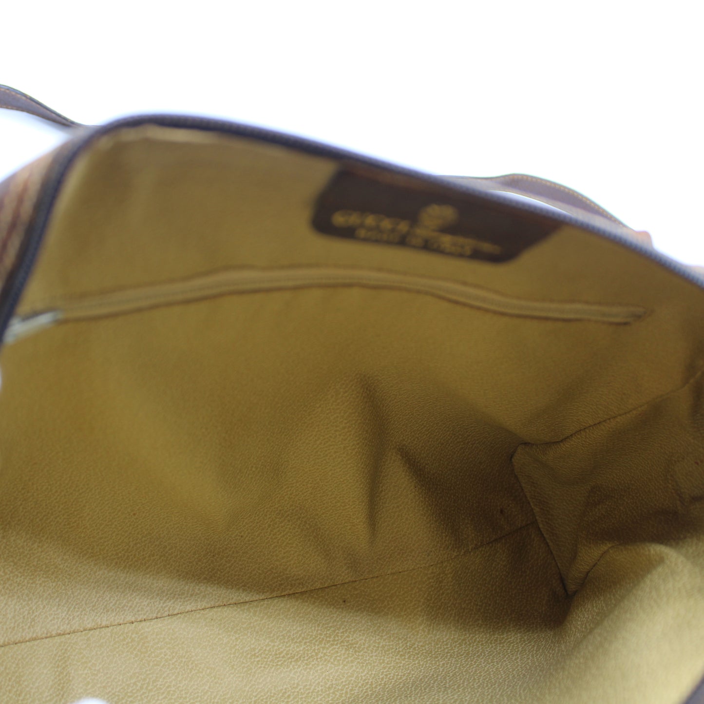 Gucci Brown GG Supreme Canvas Ophidia Boston Crossbody Bag