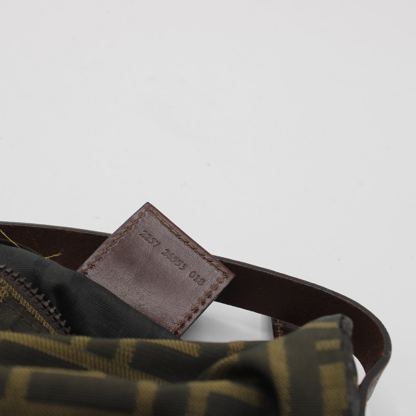 Fendi Brown Zucca Canvas Cylinder Mini Bag With Leather Handle #6