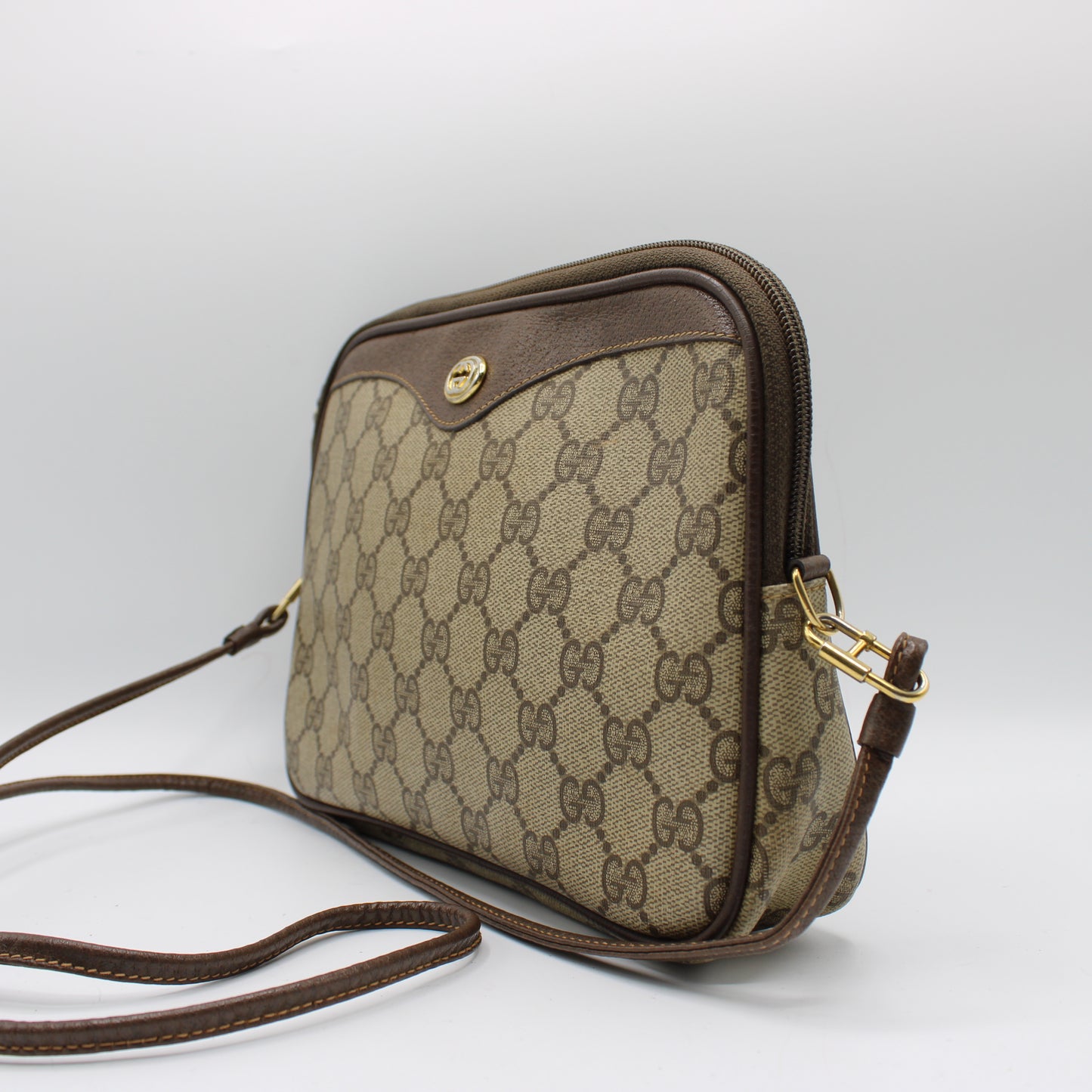 Gucci Supreme GG Canvas Crossbody Bag