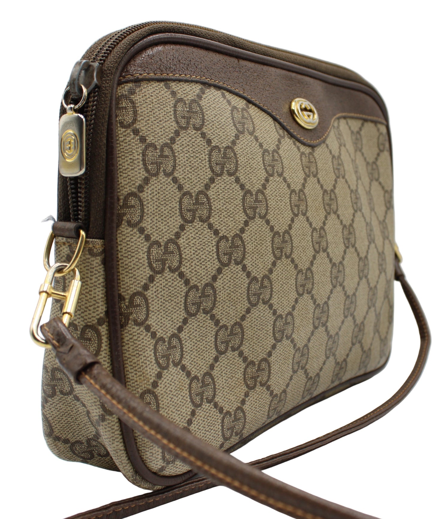 Gucci Supreme GG Canvas Crossbody Bag