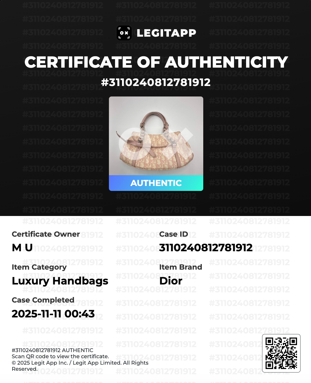 Christian Dior Pink Trotter Canvas Romantique Bow Flap Bag