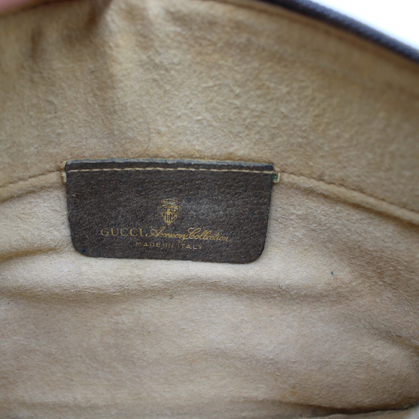 Gucci Brown GG Coated Canvas Leather Trim Mini Crossbody Bag