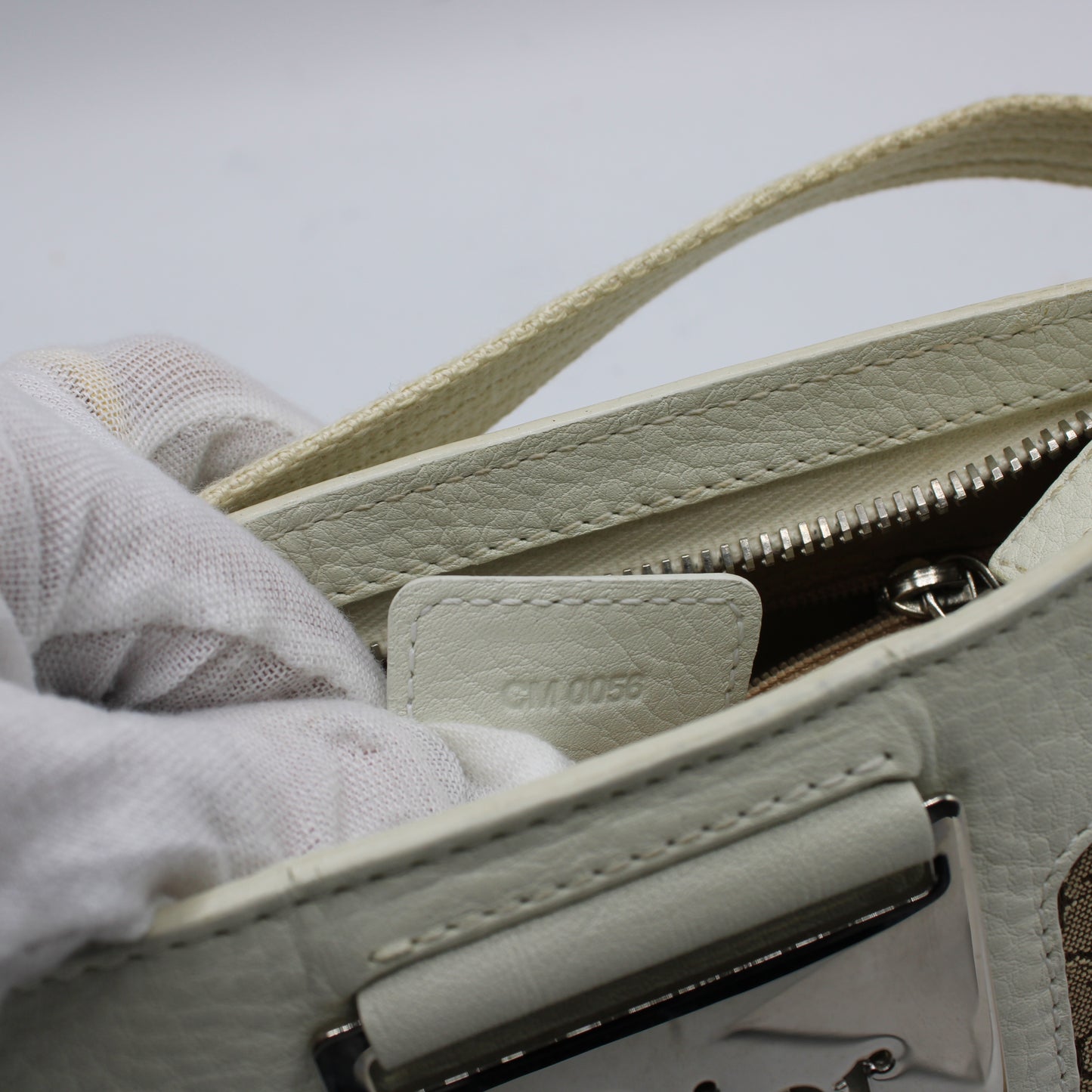 Christian Dior Brown Monogram Canvas Mini Shoulder Bag