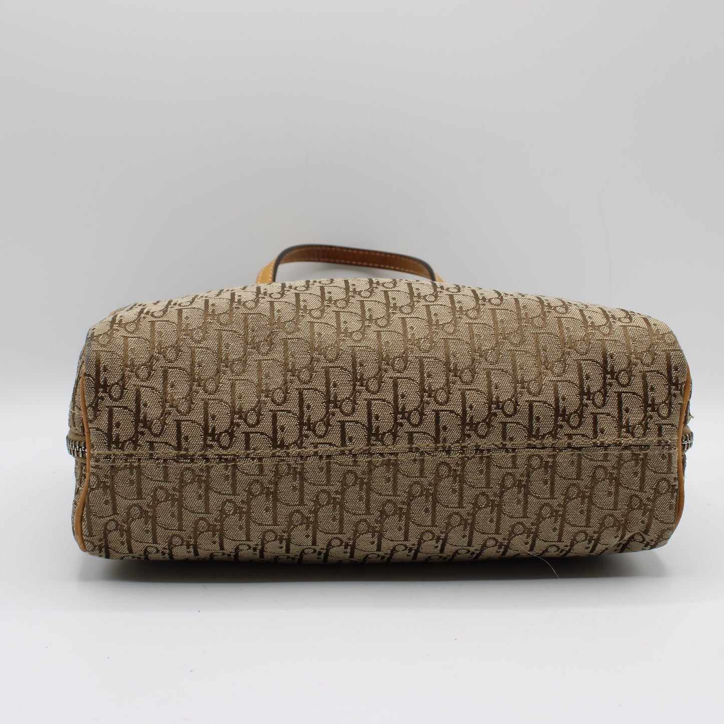 Christian Dior Brown Trotter Canvas Mini Handbag