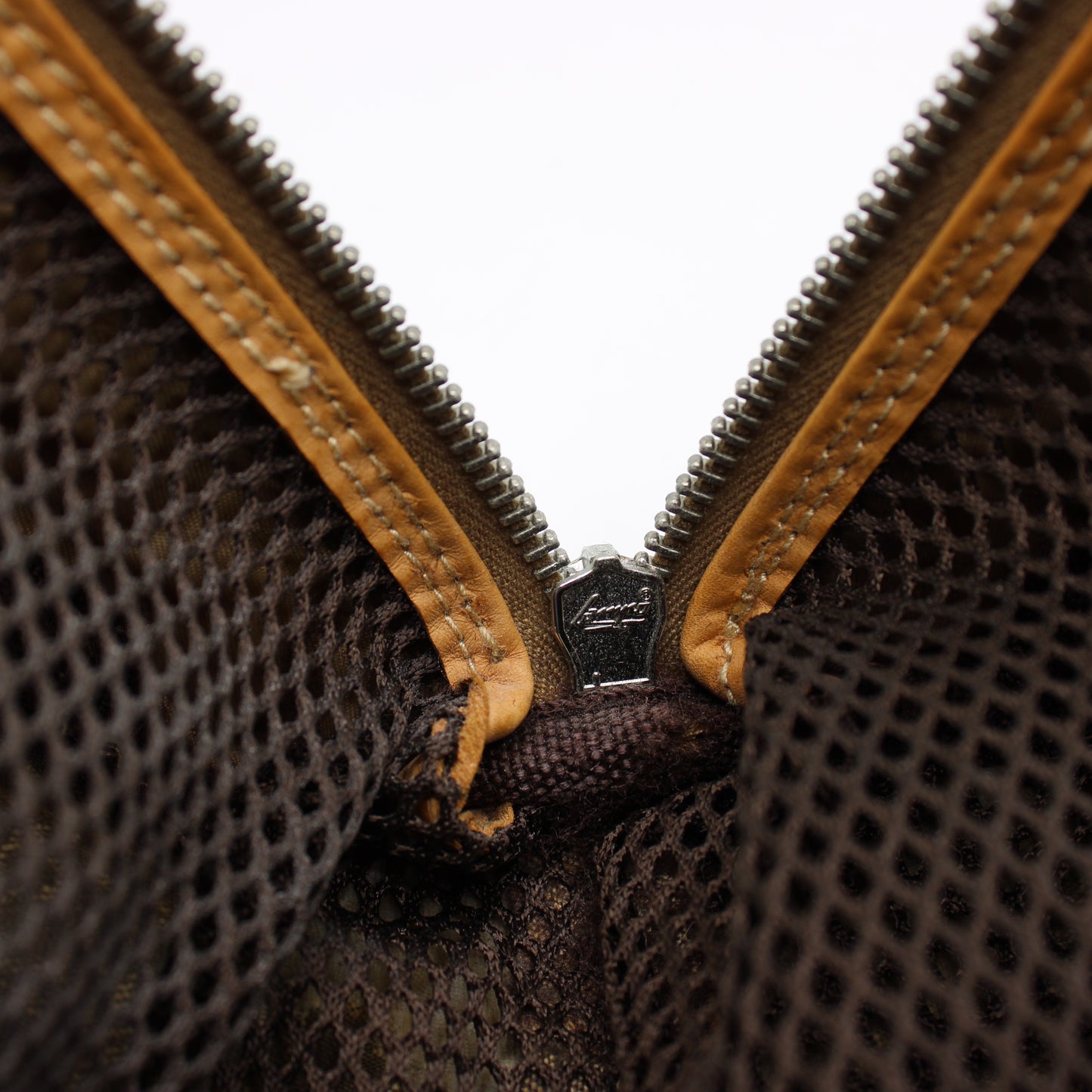 Christian Dior Brown Trotter Canvas Mini Handbag