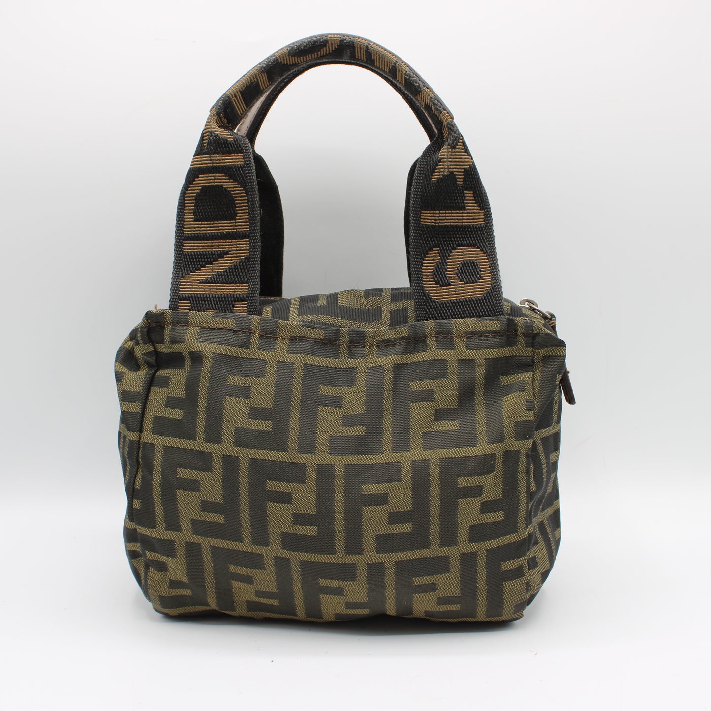 Fendi Brown Zucca Canvas Mini Handbag