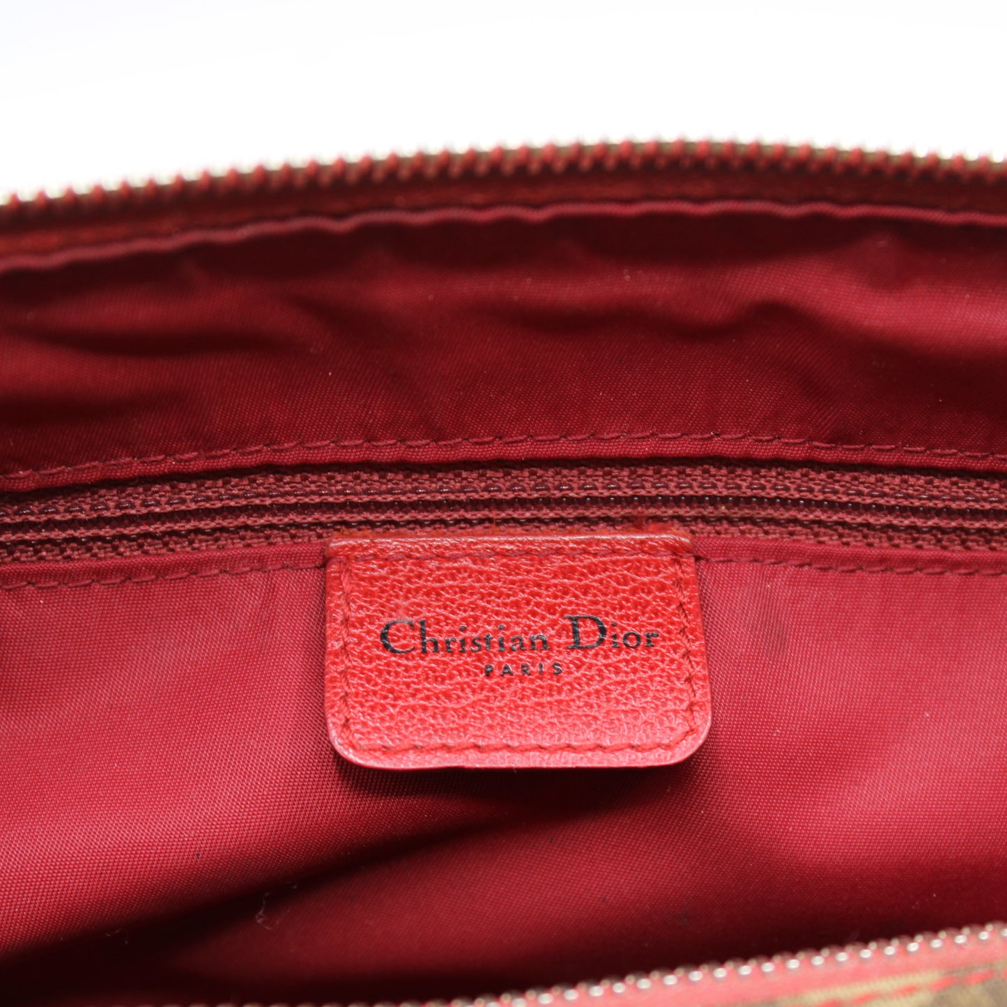 Christian Dior Brown Canvas Rasta Number One Mini Boston Bag