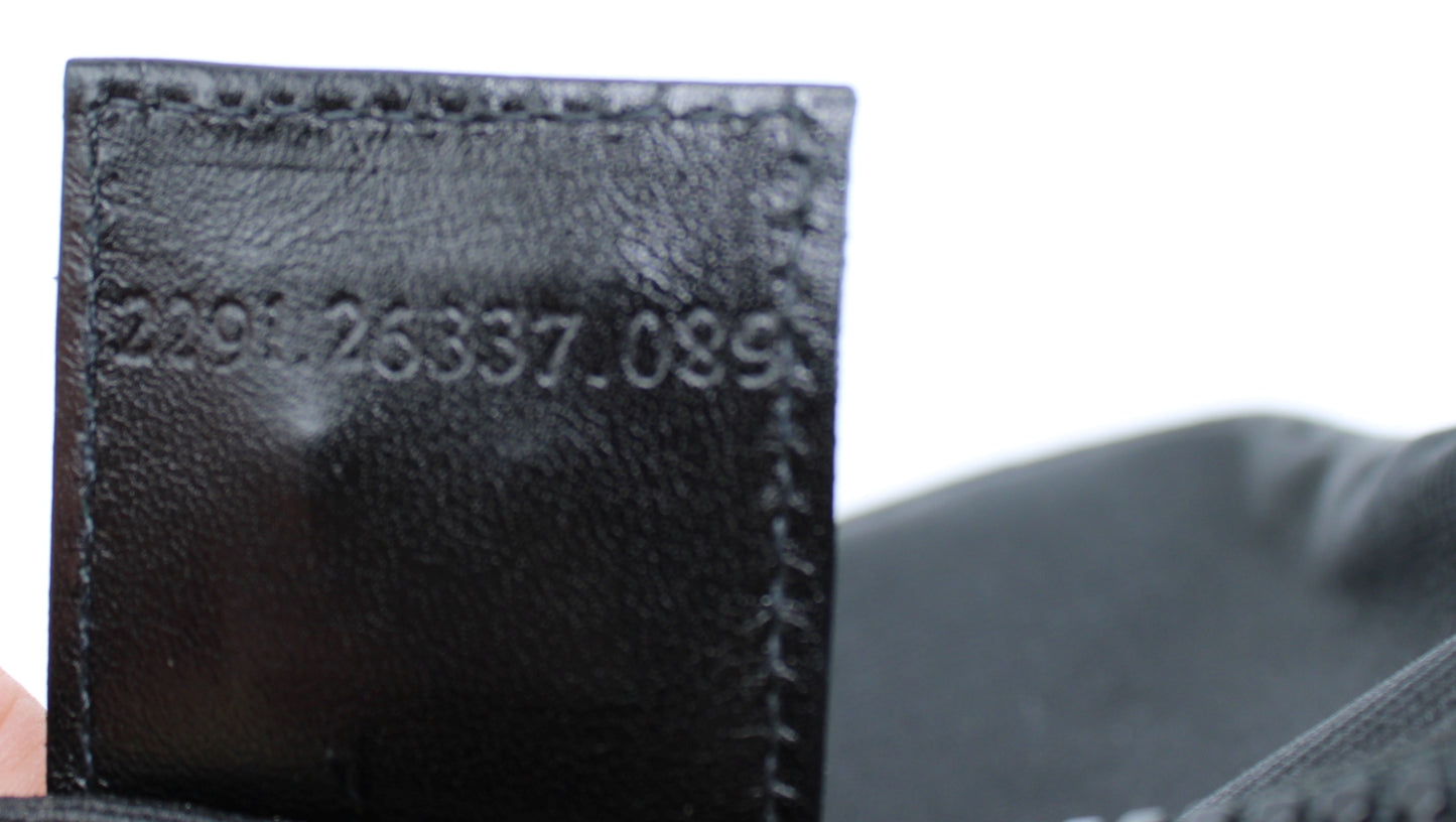 Fendi Roma Black 1925 Logo Crossbody Bag