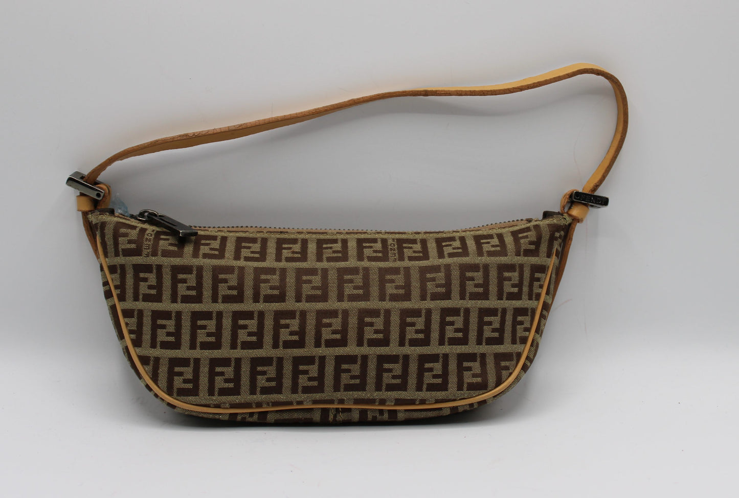 Fendi Zucca Zucchino Pochette Shoulder Bag