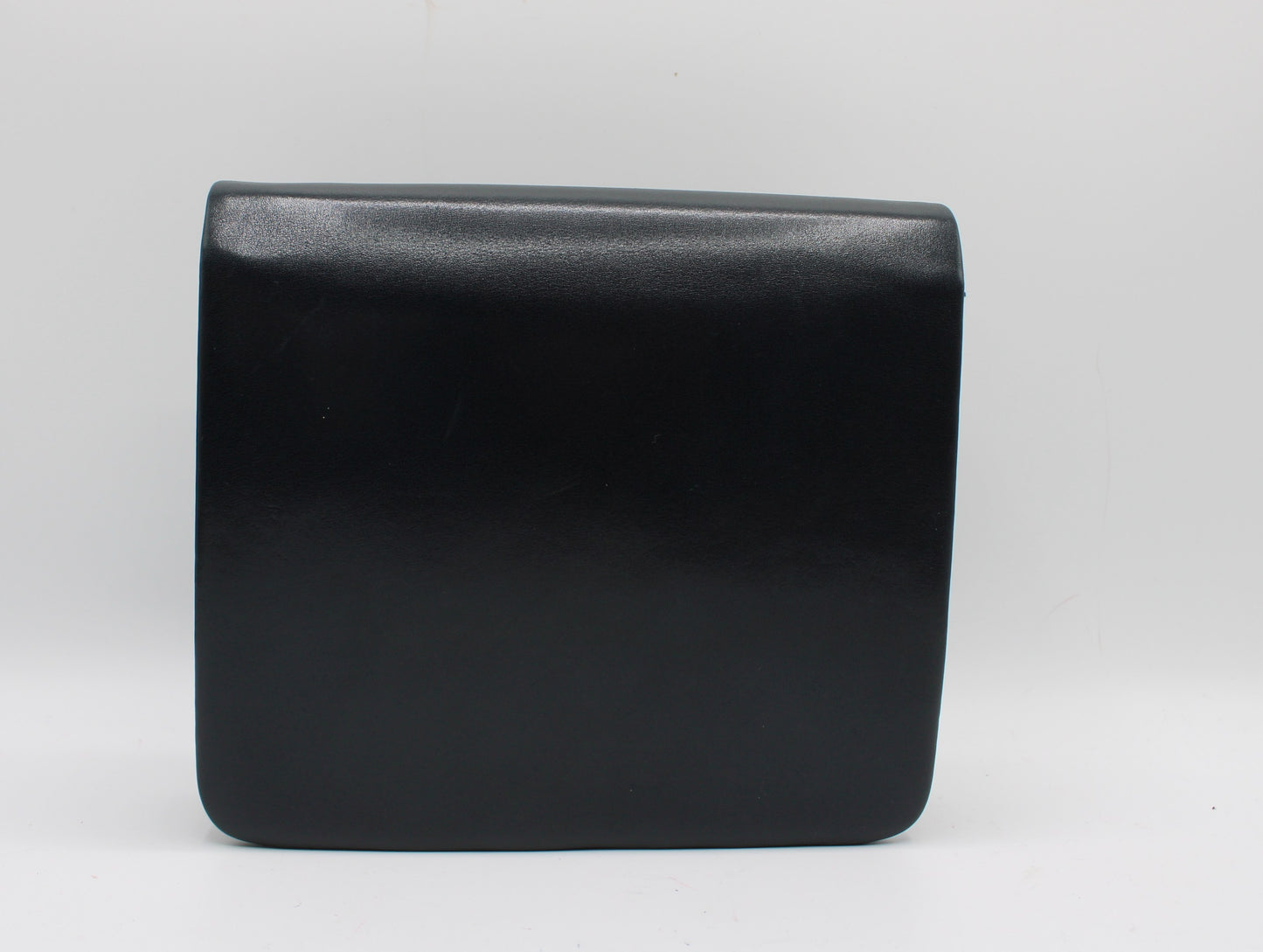 Christian Dior Black Leather Chain Flap Crossbody Bag