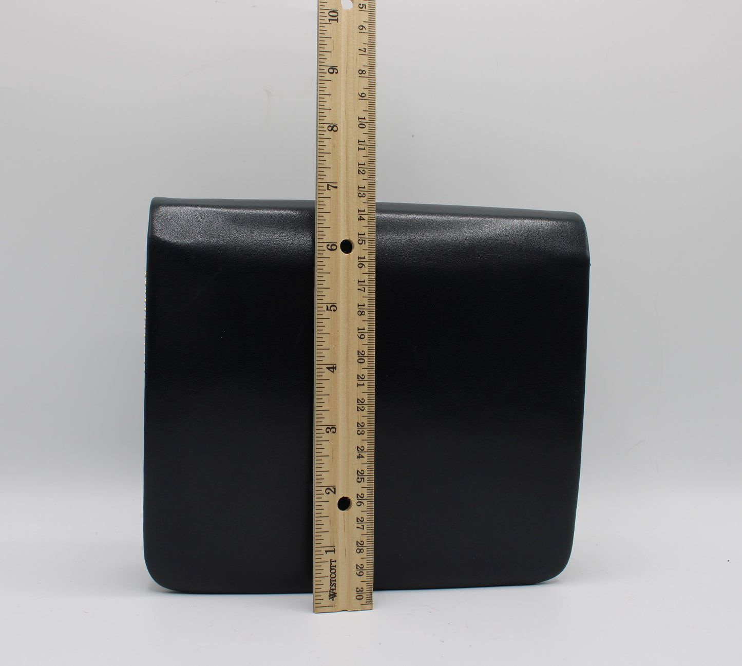 Christian Dior Black Leather Chain Flap Crossbody Bag