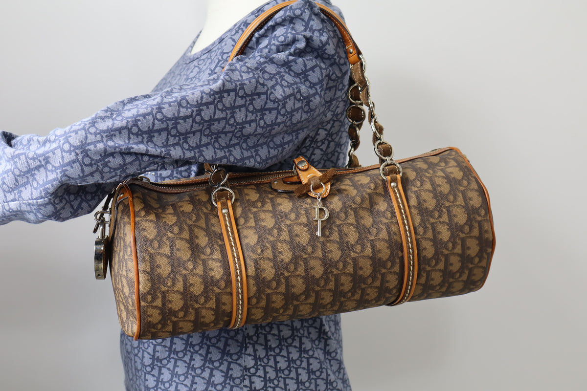 Christian Dior Romantique Trotter Barrel Shoulder Bag #2