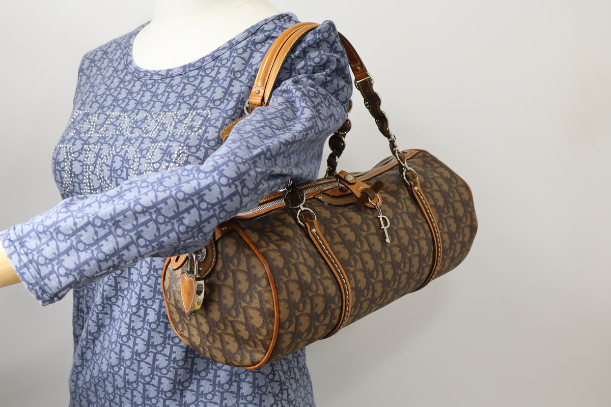 Christian Dior Romantique Trotter Barrel Shoulder Bag #2