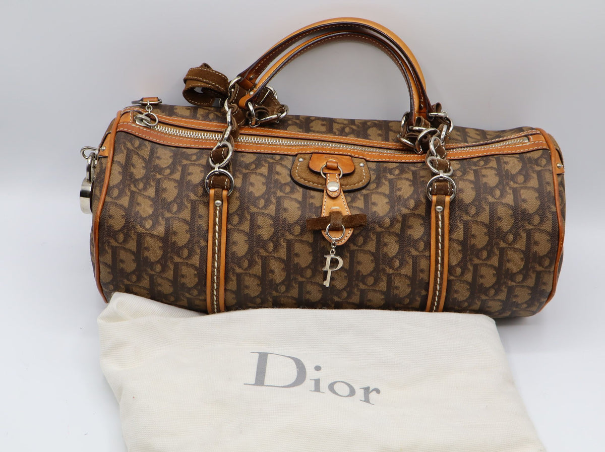 Christian Dior Romantique Trotter Barrel Shoulder Bag #2