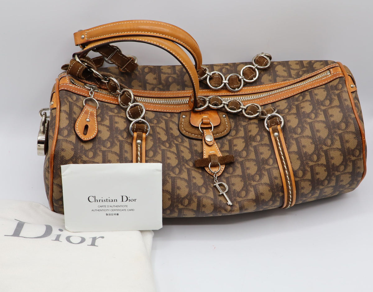 Christian Dior Romantique Trotter Barrel Shoulder Bag #2