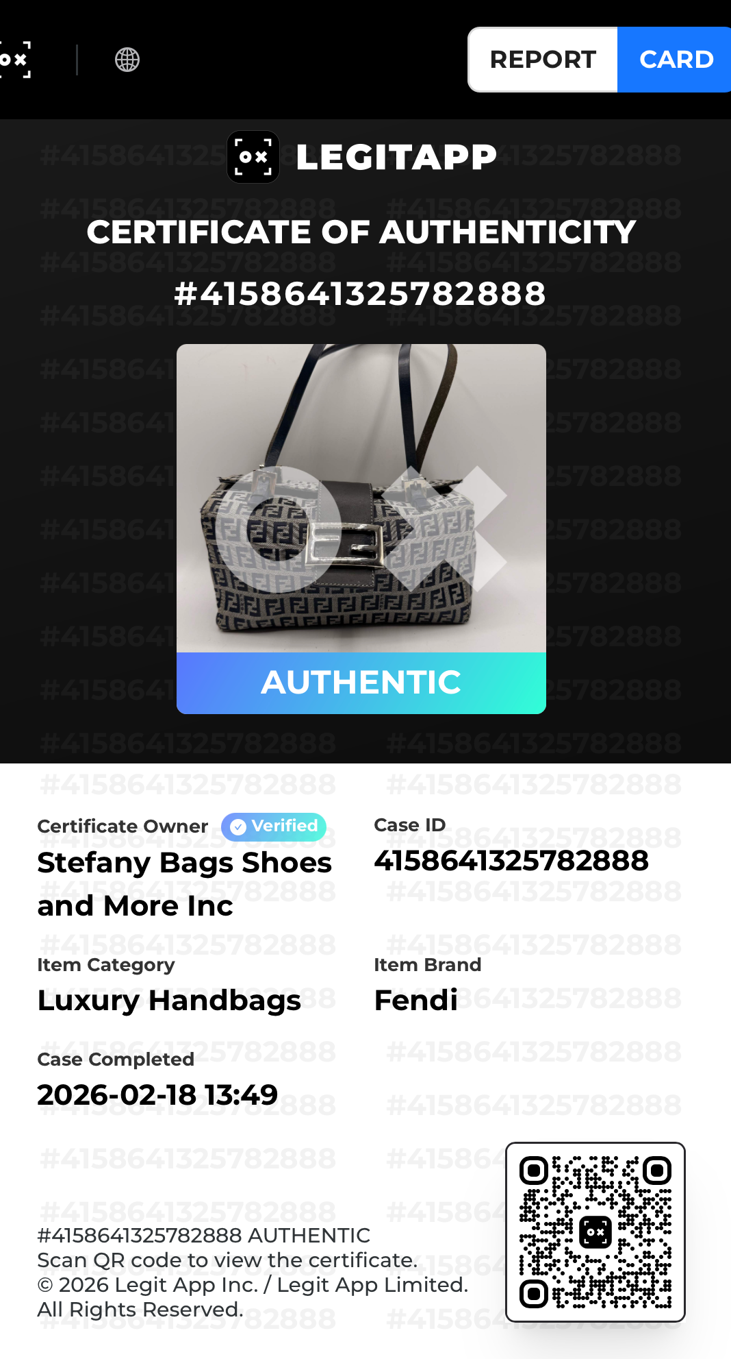 Fendi Navy Zucca Canvas Leather Mini Baguette Bag