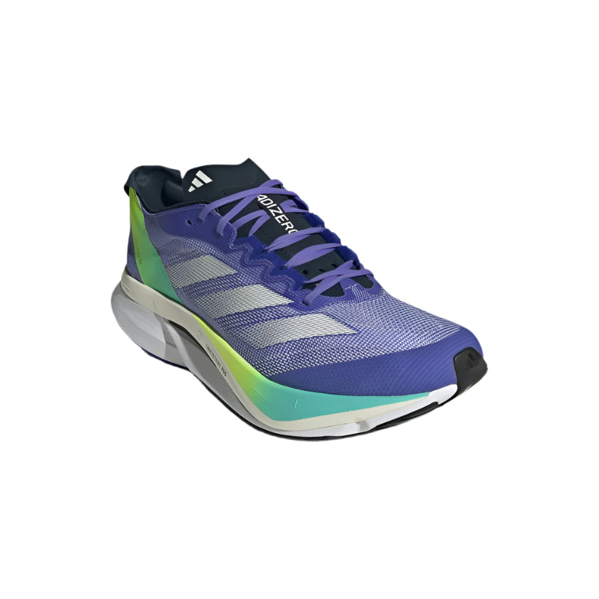 Adidas Adizero Boston 12 Cobalt Blue Sneakers Limited Tribute Edition right side view