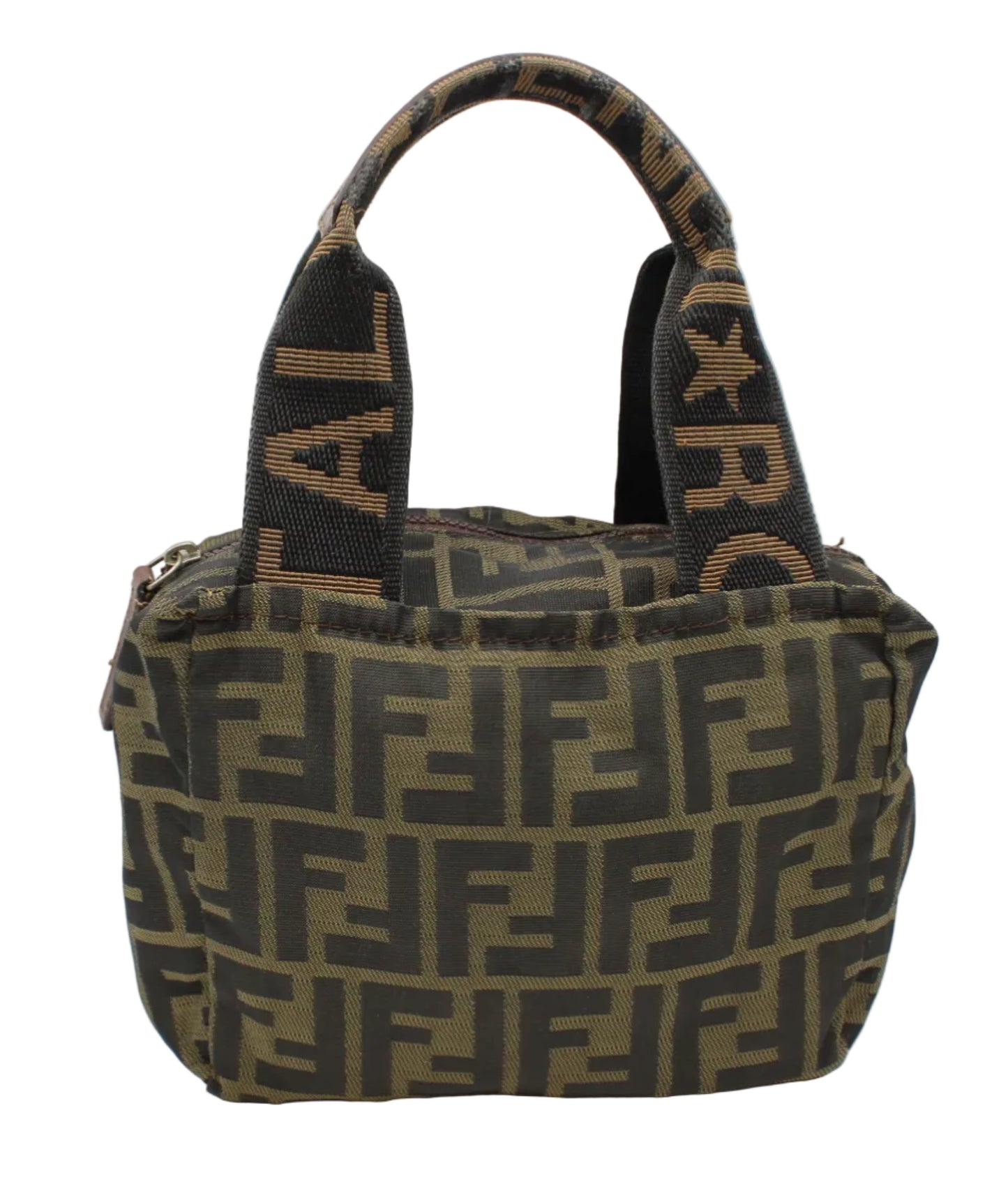 Fendi Brown Zucca Canvas Mini Handbag