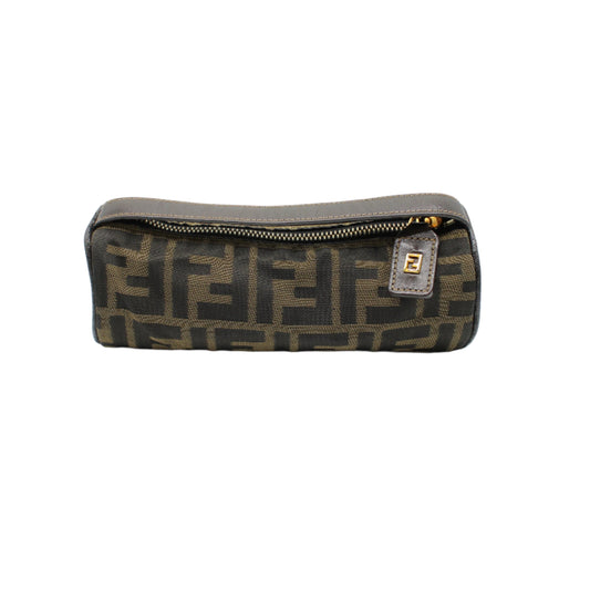 Fendi Brown Zucca FF Print Cylinder Mini Bag #2