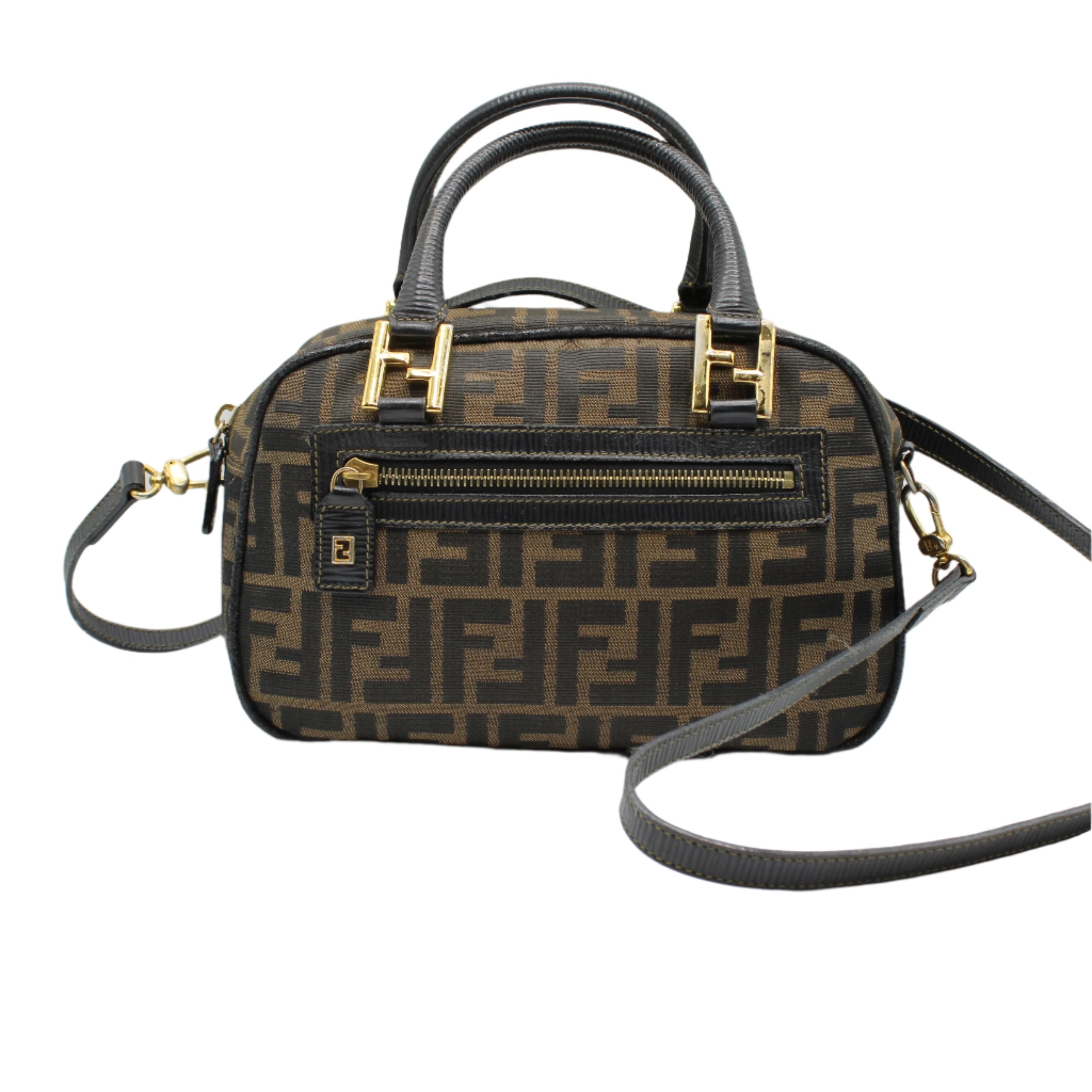 Fendi 2024 Zucca Canvas Handbag