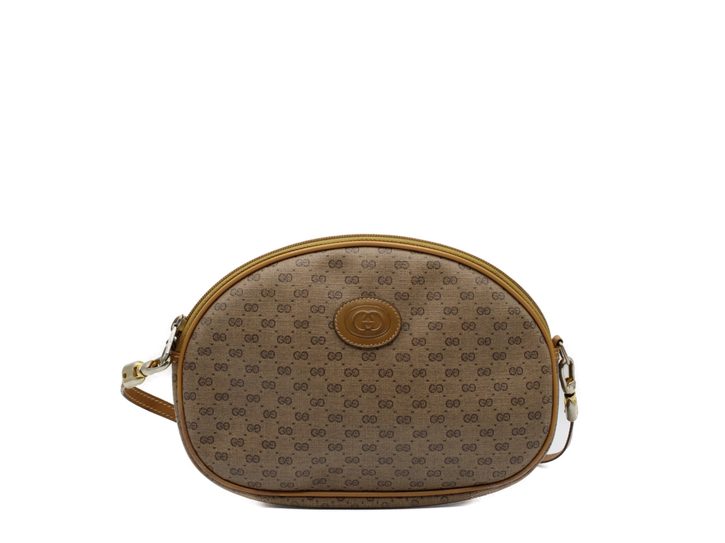 Gucci Bree Crossbody GG Brown Shoulder Bag Vintage